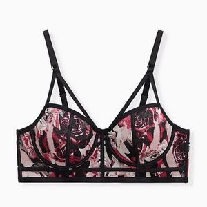 Torrid Strappy Underwire Bralette, Sizes 0X-3X